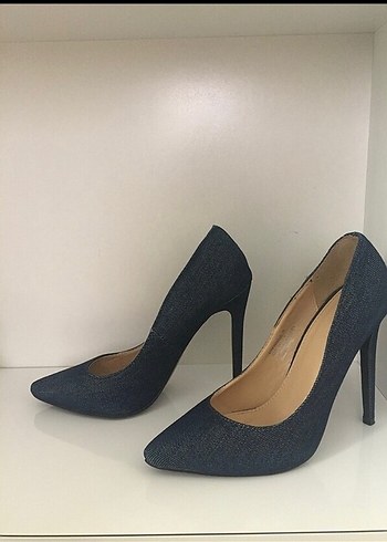 36 Beden Kot rengi Stiletto
