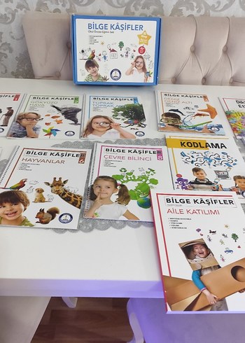 Bilge Kaşifler okul öncesi eğitim Seti