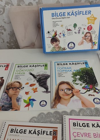 Bilge Kaşifler okul öncesi eğitim Seti