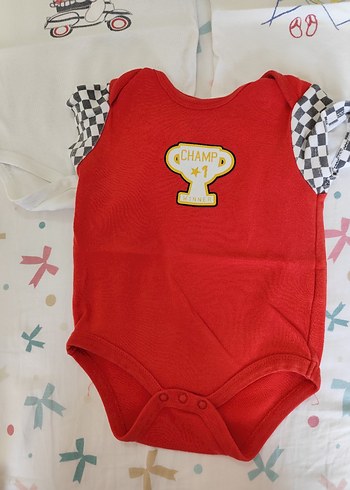 3 adet çıtçıtli erkek Bebek body, zıbın - Görsel 2