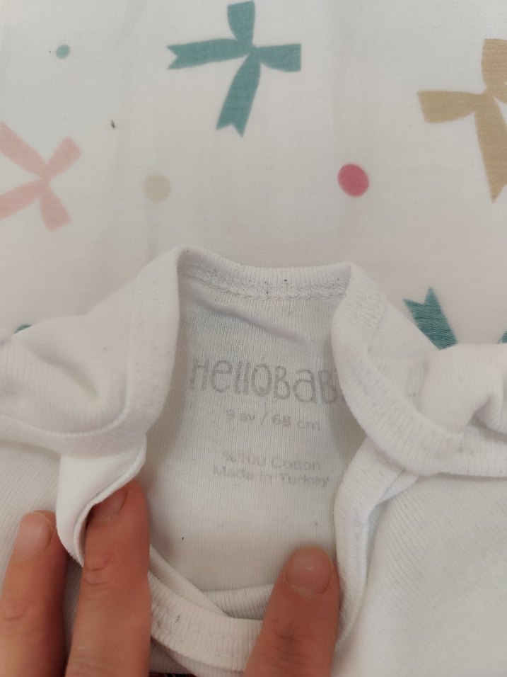 3 adet çıtçıtli erkek Bebek body, zıbın - Görsel 4