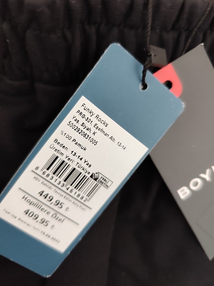 Boyner 13-14 yaş esofman alt - Görsel 4