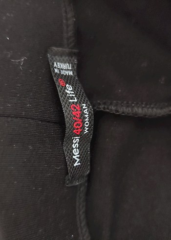 Siyah Elastik Spor Kadın Tayt - Görsel 4