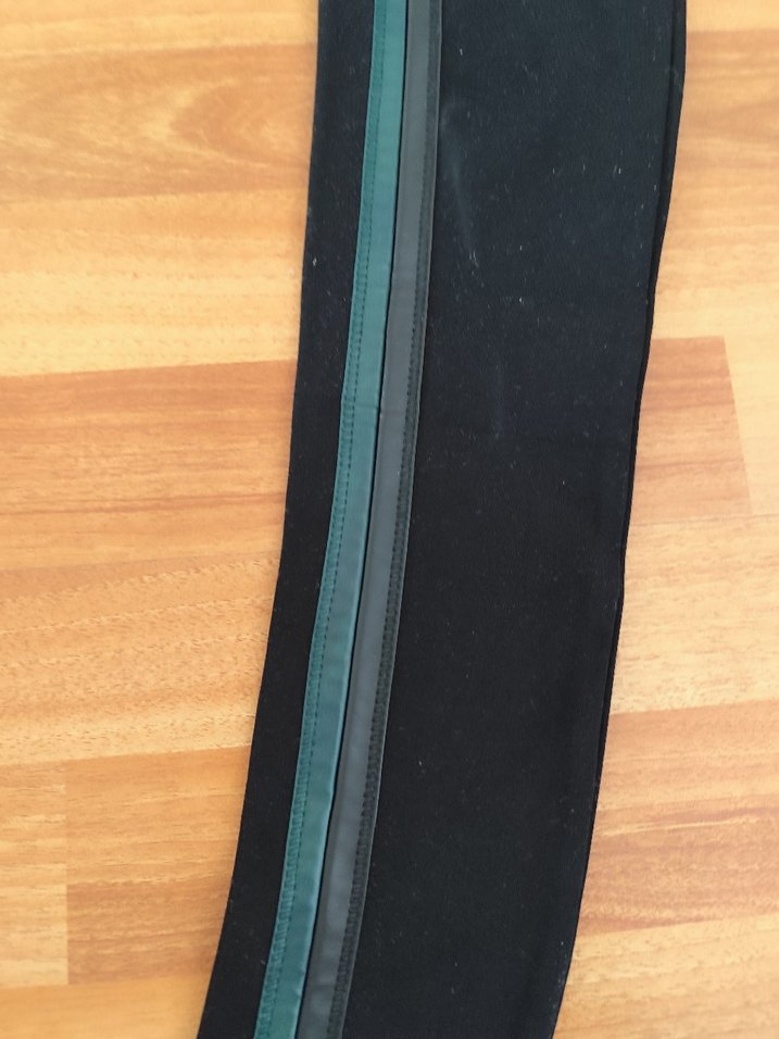 Siyah Elastik Spor Kadın Tayt - Görsel 3