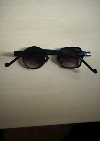 Siyah Minimalist Gotik Kadın Gözlüğü - Görsel 2