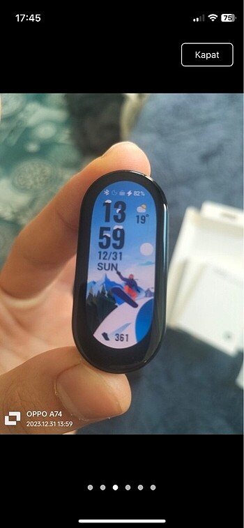 Mi band 7 akıllı kol saati