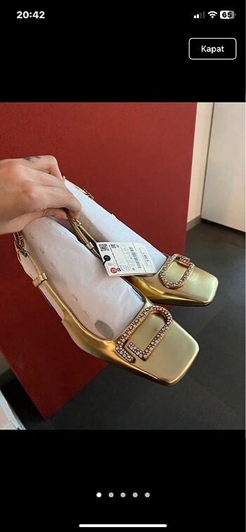 38 Beden Zara ayakkabı