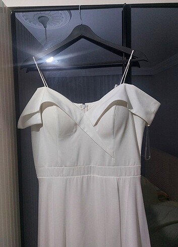 42 Beden beyaz Renk Nikah elbisesi