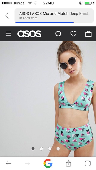 Asos bikini ust 