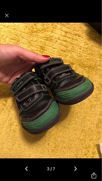25 Beden Clarks jett çocuk ayakabi