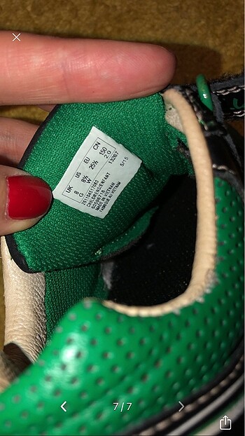 25 Beden siyah Renk Clarks jett çocuk ayakabi