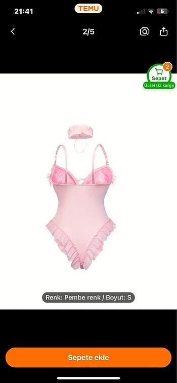 Sheinside Y2K Lolita bodysuit