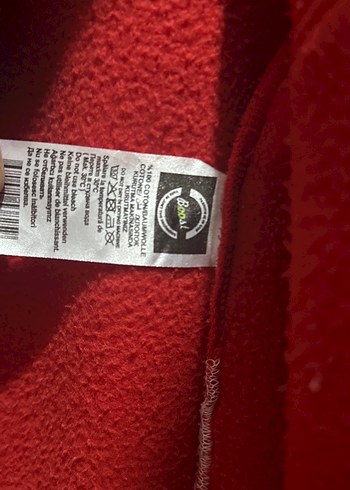 Kırmızı Fermuarlı Erkek Polar Sweatshirt - Görsel 6