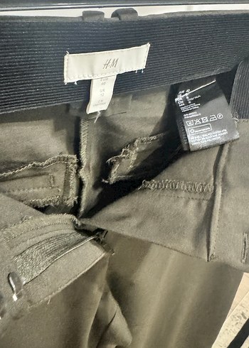 Kahverengi Kemerli Kadın Kumaş Pantolon - Görsel 8