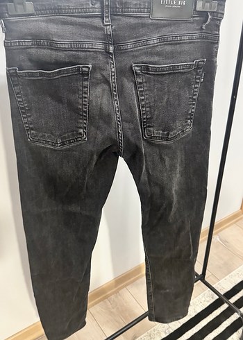 Gri Erkek Denim Pantolon - Görsel 4