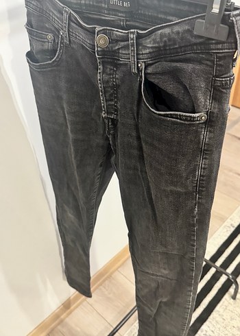 Gri Erkek Denim Pantolon - Görsel 2