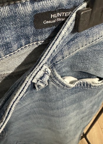 Gevşek Kesim Mavi Erkek Kot Pantolon - Görsel 4