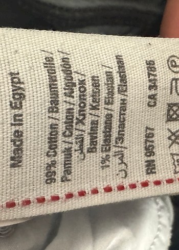 Gevşek Kesim Mavi Erkek Kot Pantolon - Görsel 7