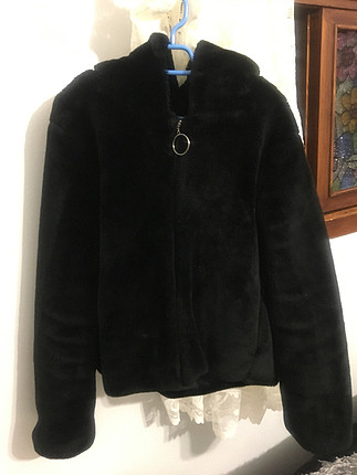 Peluş kürk ceket