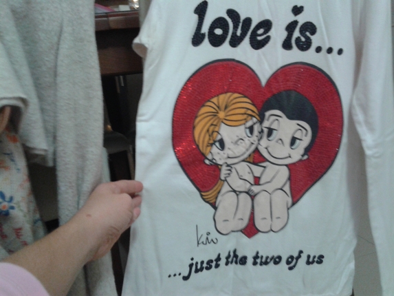 aşk t-shirtü