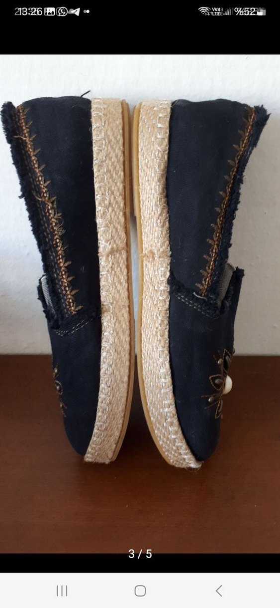 espadril keten ayakkabi - Görsel 3