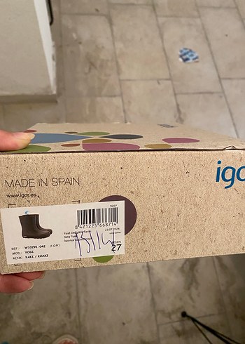 27 Beden İgor yağmur botu