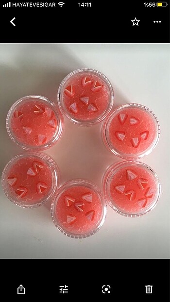 Çilekli lip scrub