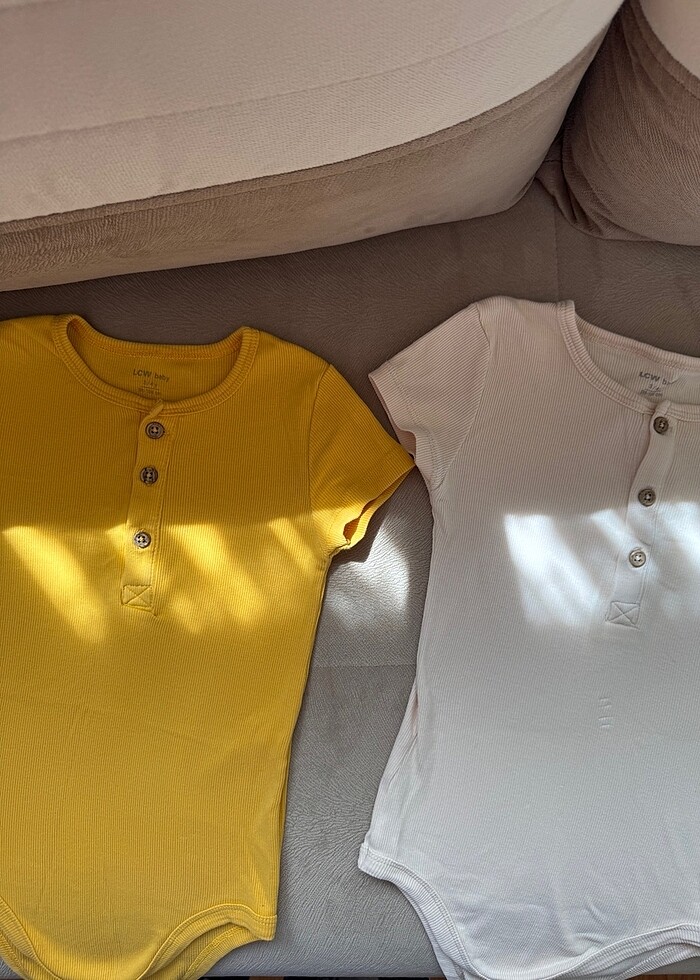 Lcw baby ikili çıtçıtlı body - Görsel 2