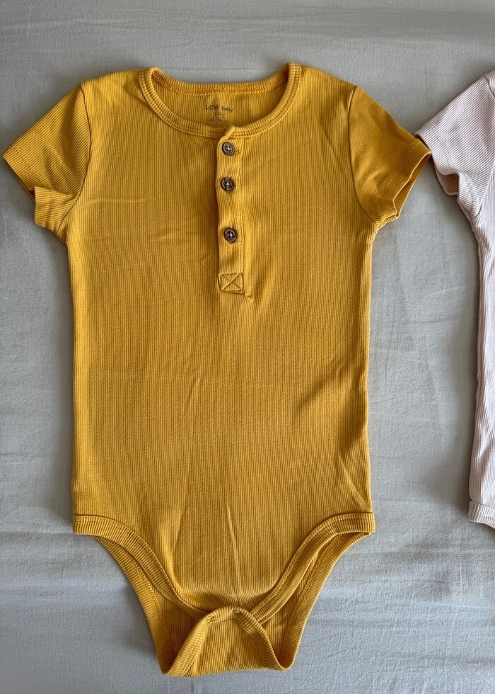 Lcw baby ikili çıtçıtlı body - Görsel 4