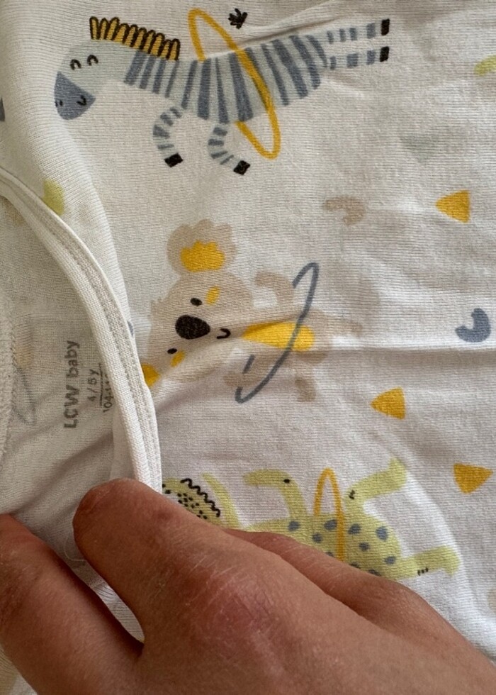 Lcw baby 4-5 yaş çıtçıtlı pamuklu - Görsel 2