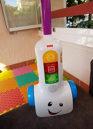 Fisher price sesli oyuncak süpürge