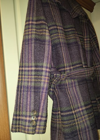 Park bravo yünlü tüvit  Kaban leylak renk - Görsel 9