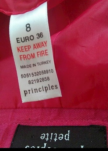 Fırfırlı fuşya pembe Mini Etek - Görsel 3