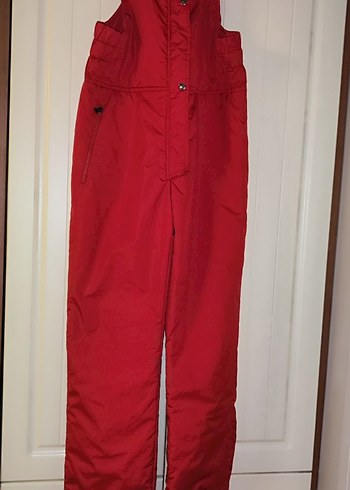 Kırmızı Kayak kar tulumu - Görsel 2