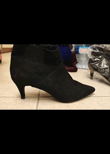 Mango Süet  Kadın Bot 39 - Görsel 3