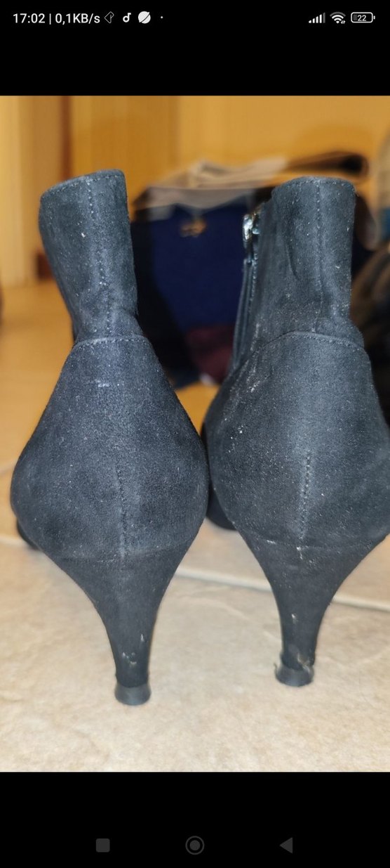 Mango Süet  Kadın Bot 39 - Görsel 5