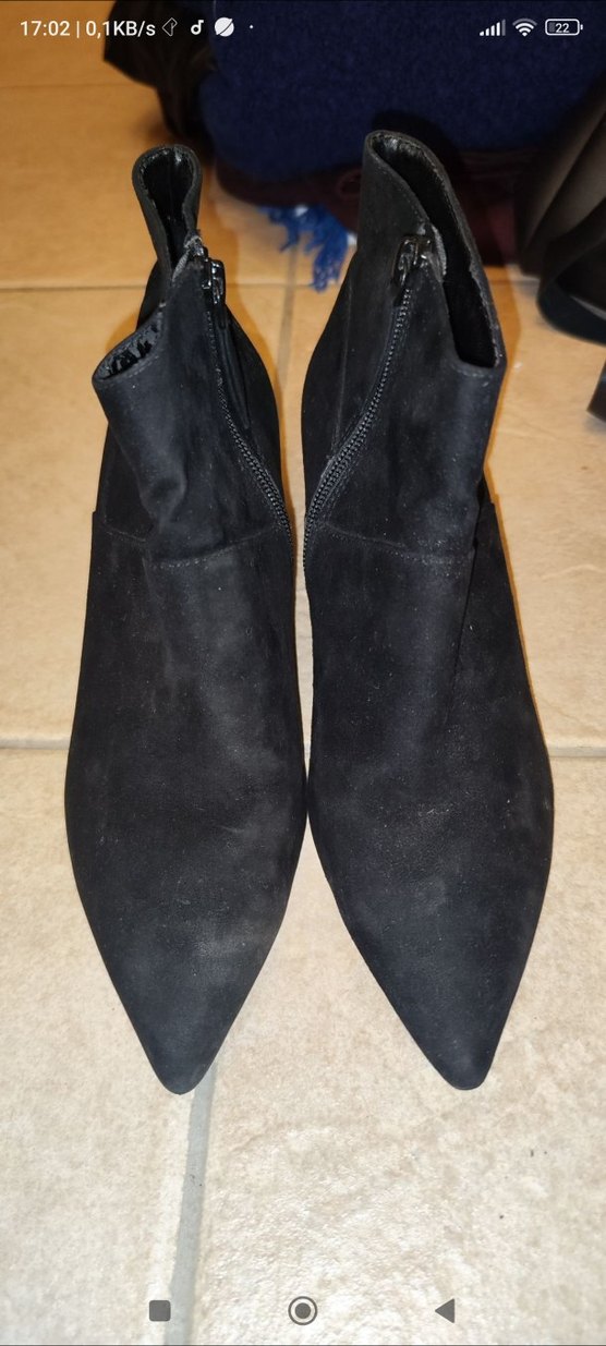 Mango Süet  Kadın Bot 39 - Görsel 4