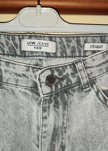 Gri denim Yırtık Detaylı  Kadın Jean v2k y2k - Görsel 3