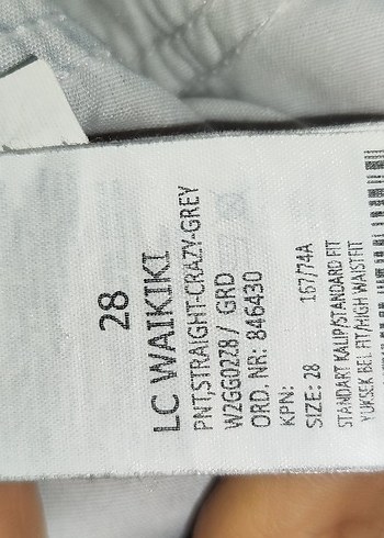 Gri denim Yırtık Detaylı  Kadın Jean v2k y2k - Görsel 4