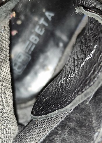 REBETA beta Deri Kadın Bot siyah 39 no y2k v2k vintage model - Görsel 7