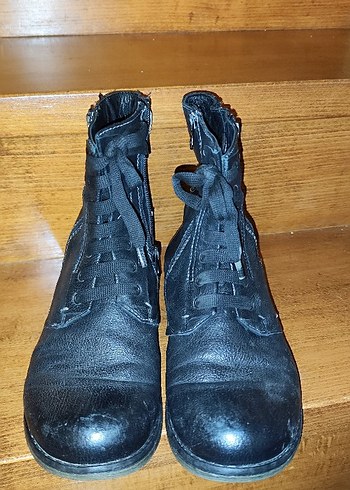 REBETA beta Deri Kadın Bot siyah 39 no y2k v2k vintage model - Görsel 4