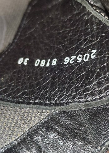 REBETA beta Deri Kadın Bot siyah 39 no y2k v2k vintage model - Görsel 8