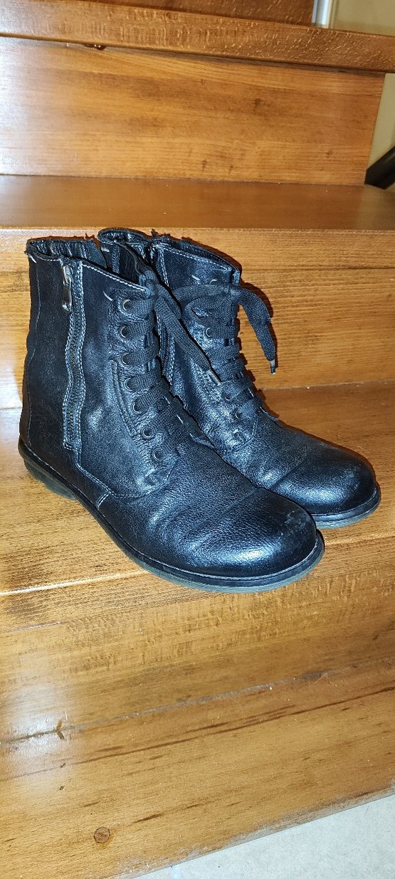 REBETA beta Deri Kadın Bot siyah 39 no y2k v2k vintage model - Görsel 2