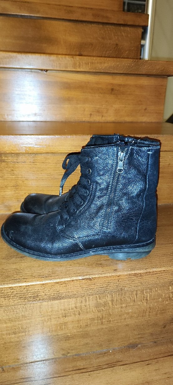 REBETA beta Deri Kadın Bot siyah 39 no y2k v2k vintage model - Görsel 3