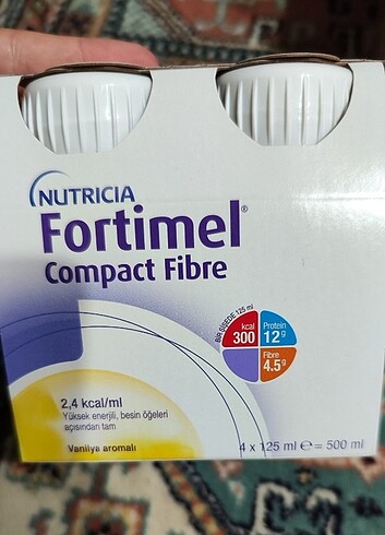 Abbott fortimel compact fibre 24 lü vanilyalı 