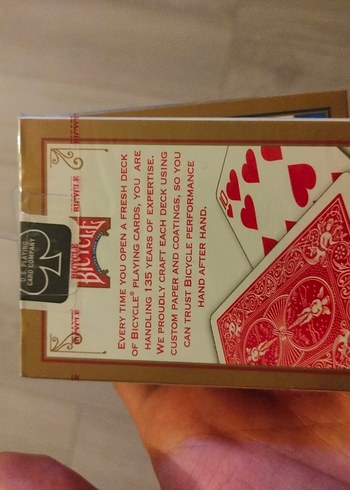  Beden Renk Bicycle iskambil Oyun Kağıdı destesi
