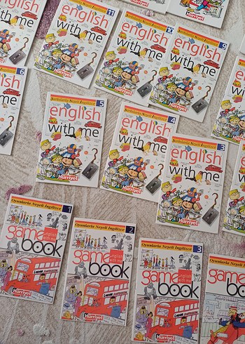 30adet english with me Çocuklar için İngilizce Öğrenme KitapSeti - Görsel 3
