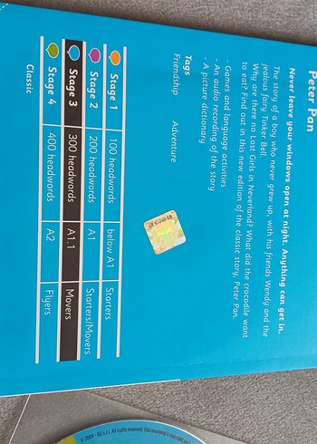 Peter Pan Çocuk Kitabı ve CD ingilizce - Görsel 2