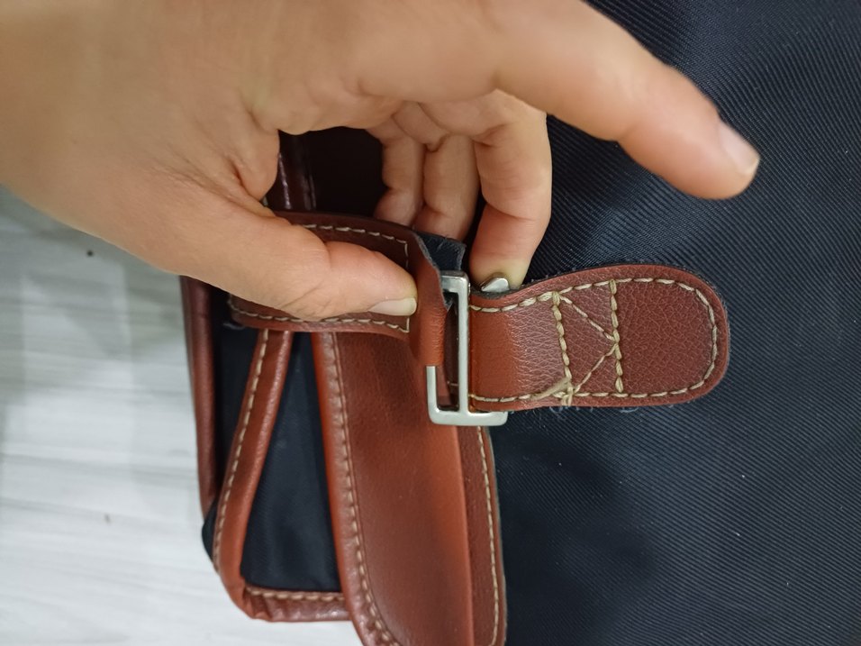 Samsonite Kahverengi Omuz Çantası - Görsel 2