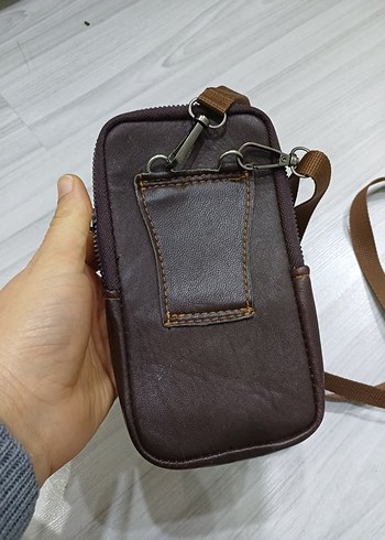 Kahverengi Bel Çantası - Görsel 2